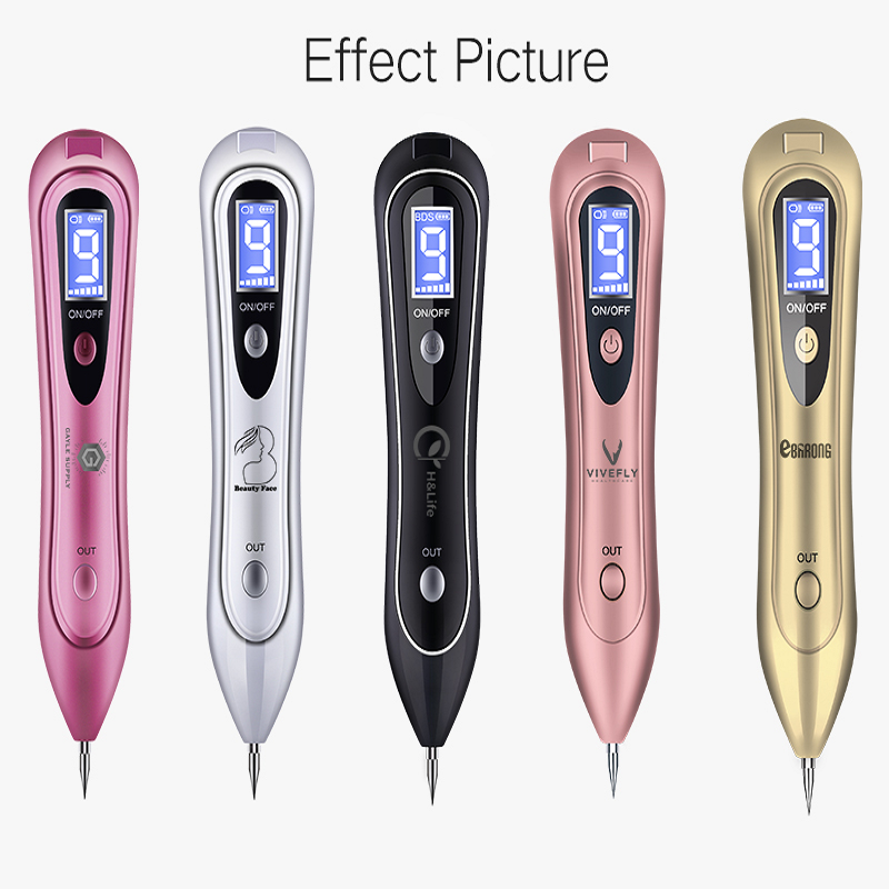 Ansigt spot pen guld farve plasma pen plasma hud maskine plasma freckle mole fjernelse pen